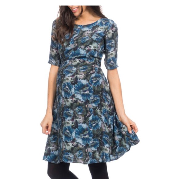 Seraphine Florrie Floral Print Maternity Dress. SIZE 4/SM - Picture 7 of 9